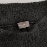 WIRROW Alpaca wool wide knit pants 定価41800円 サイズ1 392283-224 パンツ 24AW ブラック系 ユニセックス ウィロウ【中古】6-0131T♪
