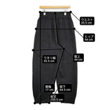 WIRROW Alpaca wool wide knit pants 定価41800円 サイズ1 392283-224 パンツ 24AW ブラック系 ユニセックス ウィロウ【中古】6-0131T♪