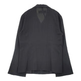 tricot COMME des GARCONS アセテート 開襟 長袖シャツ 90年代 AD1993 ブラック レディース トリココムデギャルソン【中古】6-0624S∞