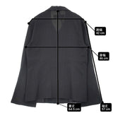 tricot COMME des GARCONS アセテート 開襟 長袖シャツ 90年代 AD1993 ブラック レディース トリココムデギャルソン【中古】6-0624S∞