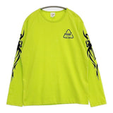 hide ヒデ hide Birthday Party 2024 60th Anniversary トライバル 長袖Ｔシャツ カットソー ロンＴ イエロー メンズ【中古】6-0412M∞