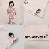 JETLINK ALEXANDER S STAY HOME T-SHIRTS ROKI UNIFORMS 時計じかけのオレンジ 半袖Ｔシャツ カットソー ピンク メンズ ジェットリンク【中古】6-0501S♪