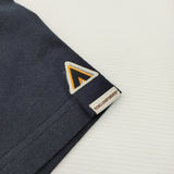 JETLINK ALEXANDER S STAND T-SHIRTS ver EX ROKI UNIFORMS 時計じかけのオレンジ ラメ 半袖Ｔシャツ カットソー ネイビー メンズ ジェットリンク【中古】6-0501S♪