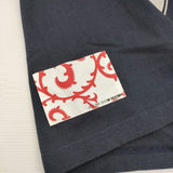 JETLINK ALEXANDER S STAND T-SHIRTS ver EX ROKI UNIFORMS 時計じかけのオレンジ ラメ 半袖Ｔシャツ カットソー ネイビー メンズ ジェットリンク【中古】6-0501S♪