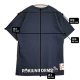 JETLINK ALEXANDER S STAND T-SHIRTS ver EX ROKI UNIFORMS 時計じかけのオレンジ ラメ 半袖Ｔシャツ カットソー ネイビー メンズ ジェットリンク【中古】6-0501S♪