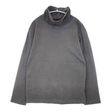 Good on サイズS 日本製 コットン ハイネック 長袖Ｔシャツ カットソー ロンＴ チャコールグレー メンズ グッドオン【中古】6-0913M∞
