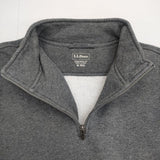 L.L.Bean ハーフジップ プルオーバー トラディショナルフィット サイズM 254673 スウェット グレー メンズ エルエルビーン【中古】6-0913T∞
