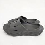 HOKA ONE ONE RECOVERY SLIDE スライド リカバリーサンダル サンダル ブラック メンズ ホカオネオネ【中古】6-0318S◎