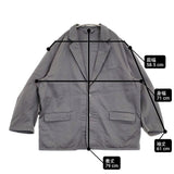 Graphpaper Westpoint Chino Oversized Jacket 定価46200円 GM221-20205B テーラードジャケット グレー メンズ グラフペーパー【中古】6-0414M♪
