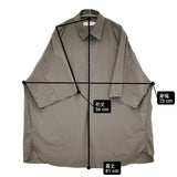 Graphpaper Flex Tricot S/S Pullover Shirt 定価28600円 GM252-50038 半袖シャツ 25SS グレー メンズ グラフペーパー【中古】6-0203S♪