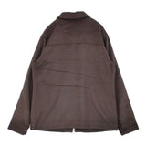 Cale ウールアンゴラシルクビーバージップブルゾン 定価72600円 c223f03j02 ジャケット 22AW ブラウン メンズ カル【中古】6-0913T∞