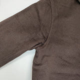 Cale ウールアンゴラシルクビーバージップブルゾン 定価72600円 c223f03j02 ジャケット 22AW ブラウン メンズ カル【中古】6-0913T∞