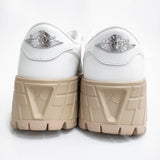 NIKE エア ジョーダン 1 ブルックリン LOW 24cm HF3184-101 スニーカー ホワイト レディース ナイキ【中古】6-0203G♪