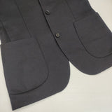 UNITED ARROWS ウール 3B サイズ44 紺ブレ テーラードジャケット 濃紺 ネイビー メンズ ユナイテッドアローズ【中古】6-0913T∞