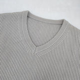 crepuscule 1902-001 ノースリーブニット KNIT VEST サイズF ベスト グレージュ メンズ クレプスキュール【中古】6-0504M∞