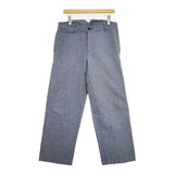 OUTIL フランス製 コットンリネン サイズ2 パンツ ブルー メンズ ウティ【中古】6-0412G∞
