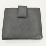 GUCCI GGマーモント ウォレット 小銭入れあり 三つ折り財布 ブラック ユニセックス グッチ【中古】6-0530G∞