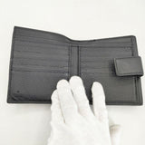 GUCCI GGマーモント ウォレット 小銭入れあり 三つ折り財布 ブラック ユニセックス グッチ【中古】6-0530G∞