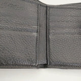 GUCCI GGマーモント ウォレット 小銭入れあり 三つ折り財布 ブラック ユニセックス グッチ【中古】6-0530G∞
