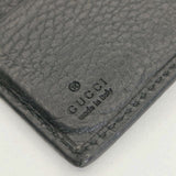 GUCCI GGマーモント ウォレット 小銭入れあり 三つ折り財布 ブラック ユニセックス グッチ【中古】6-0530G∞