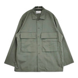 Graphpaper Wooly Cotton Military Jacket 定価30800円 GM211-30051 ジャケット グリーン メンズ グラフペーパー【中古】6-0504M∞