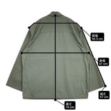 Graphpaper Wooly Cotton Military Jacket 定価30800円 GM211-30051 ジャケット グリーン メンズ グラフペーパー【中古】6-0504M∞