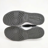 NIKE Dunk Low Retro Chenille Swoosh サイズ26.5cm DQ7683-011 スニーカー ブラック グレー メンズ ナイキ【中古】6-0224G◎