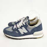 NEW BALANCE/Carhartt WIP M990CH1 USA製 29cm スニーカー ネイビー メンズ ニューバランス/カーハート【中古】6-0420G◎