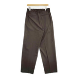 adam et Rope 新品 ポリエステルタックパンツ 定価16940円 GMS-15010-B パンツ ブラウン メンズ アダムエロペ【中古】6-0504G∞