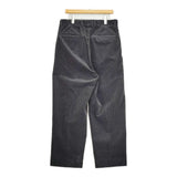 Steven Alan 10Wニドムコーデュロイインツープリーツドレストラウザーズ 定価25300円 パンツ 25AW グレー メンズ スティーブンアラン【中古】6-0219T♪