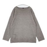 45R/45rpm USモーニットソーの908バスクTシャツ 定価39600円 サイズ3 セーター ニット グレー ユニセックス フォーティーファイブアールピーエム【中古】6-0913T∞