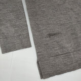 45R/45rpm USモーニットソーの908バスクTシャツ 定価39600円 サイズ3 セーター ニット グレー ユニセックス フォーティーファイブアールピーエム【中古】6-0913T∞