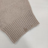 URBAN RESEARCH DOORS ハミルトンウールクルーネックニット 定価10450円 DR37-12X703 セーター ニット ベージュ メンズ アーバンリサーチドアーズ【中古】6-0913T∞