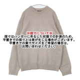 URBAN RESEARCH DOORS ハミルトンウールクルーネックニット 定価10450円 DR37-12X703 セーター ニット ベージュ メンズ アーバンリサーチドアーズ【中古】6-0913T∞