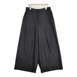 NICENESS SQUIRE ウールミルド ルースパンツ サイズS 定価63800円 NN-4202J16 イージー パンツ ブラック メンズ ナイスネス【中古】6-0219T♪