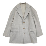 ANSNAM over jacket 定価165000円 サイズ02 AN25AW04-3-02 ウール テーラードジャケット 25AW グレー メンズ アンスナム【中古】6-0219T♪