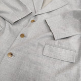ANSNAM over jacket 定価165000円 サイズ02 AN25AW04-3-02 ウール テーラードジャケット 25AW グレー メンズ アンスナム【中古】6-0219T♪