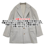 ANSNAM over jacket 定価165000円 サイズ02 AN25AW04-3-02 ウール テーラードジャケット 25AW グレー メンズ アンスナム【中古】6-0219T♪
