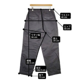 Graphpaper GM221-40208B Westpoint ChinoTuck Tapered Pant チノパンツ グレー メンズ グラフペーパー【中古】6-0523G∞