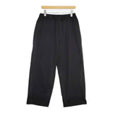 Graphpaper Viscose Ponte Track Pants GM222-40040 定価30800円 イージー パンツ ブラック メンズ グラフペーパー【中古】6-0523G∞