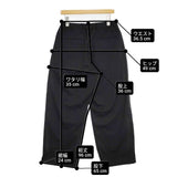 Graphpaper Viscose Ponte Track Pants GM222-40040 定価30800円 イージー パンツ ブラック メンズ グラフペーパー【中古】6-0523G∞