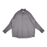 YOKE OVERSIZED BIG POCKET SHIRT YK21SS0189SH レーヨンポリエステル サイズ2 長袖シャツ グレー メンズ ヨーク【中古】6-0523M∞