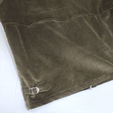 Adam et Rope WILD LIFE TAILOR BRISBANE MOSS コーデュロイブルゾン ジャケット カーキ メンズ アダムエロペ/ワイルドライフテーラー【中古】6-0913T∞