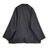 Graphpaper Suvin Double Weave Jacket 定価63800円 GM233-20087B テーラードジャケット 23AW ブラック メンズ グラフペーパー【中古】6-0908M♪