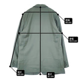 DAIRIKU Long Wool Tailored Jacket 20AW J-1 サイズM ウール テーラードジャケット グリーン メンズ ダイリク【中古】6-0817T∞