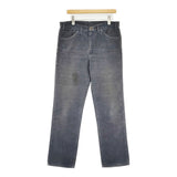Levi's USA製 519 W33L31 ヴィンテージ 80～90年代 コーデュロイ パンツ ネイビー メンズ リーバイス【中古】6-0908T♪