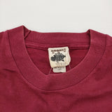 BRONZ AGE ブロンズエイジ スカルフィッシュ 90年代 USA製 サイズL 半袖Ｔシャツ カットソー レッド メンズ【中古】6-0501S♪