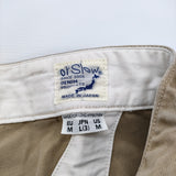 or Slow ツータック サイズ3/L テーパード パンツ ベージュ メンズ オアスロウ【中古】6-0414G♪