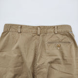 or Slow ツータック サイズ3/L テーパード パンツ ベージュ メンズ オアスロウ【中古】6-0414G♪