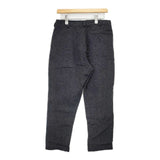 or Slow EU M JPN L 3 ウール タック テーパード パンツ チャコールグレー レディース オアスロウ【中古】6-0905T∞